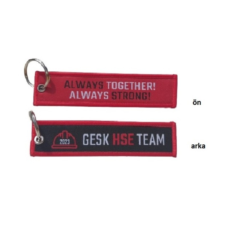 Gesk HSE TEAM Anahtarlık