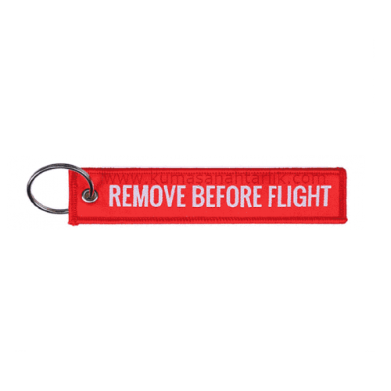 Remove Before Filight Kırmızı